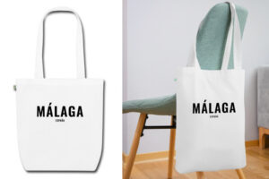 Malaga tas - Spaanse quote
