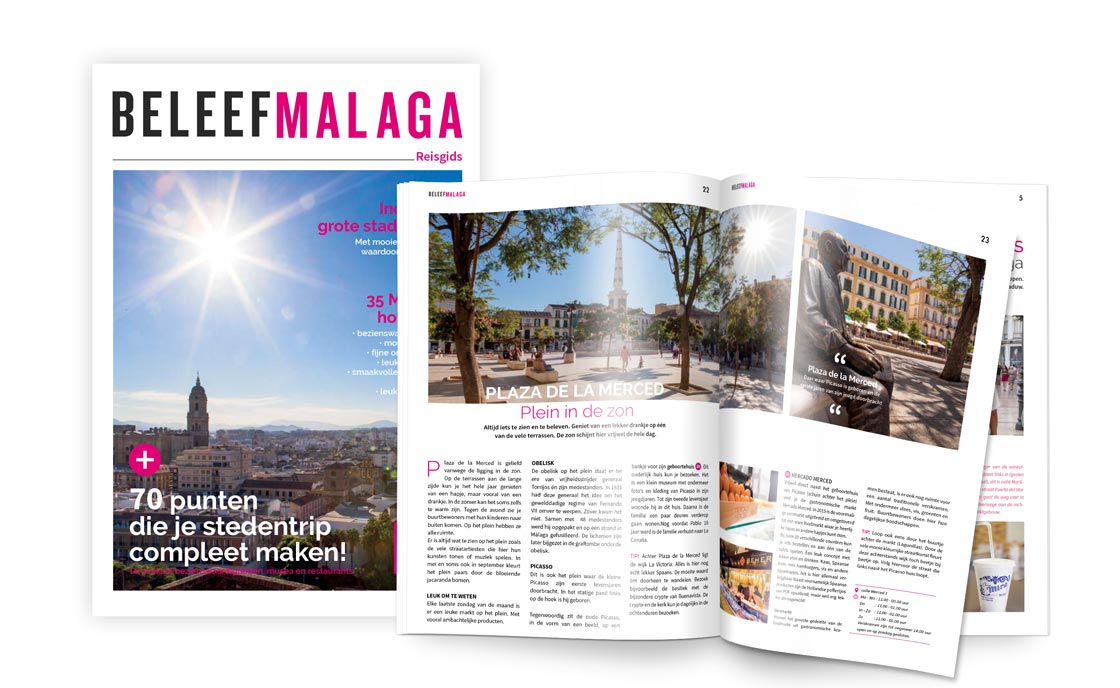 Reisgids Malaga - stadskaart en plattegrond