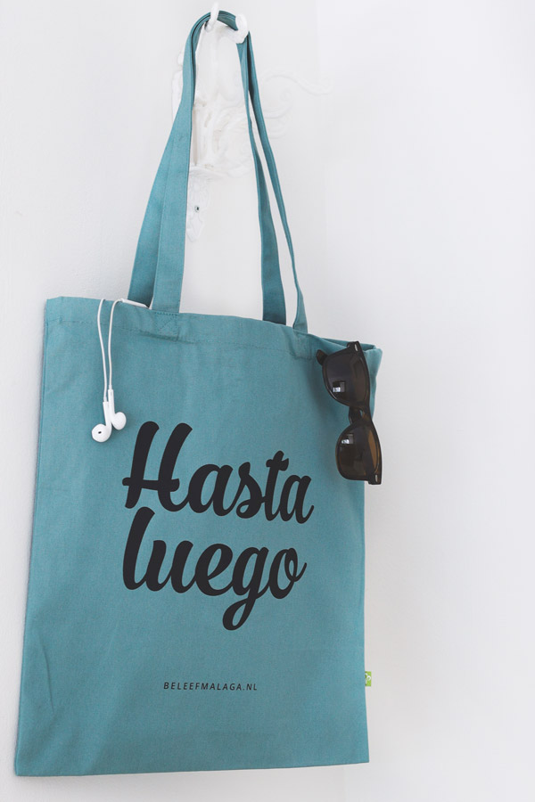 Passief Gering shampoo Katoenen tas met quote/ opdruk Spaanse tekst - Hippe Tote bag